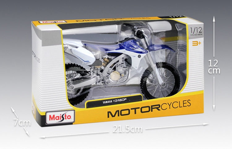 1:12 YAMAHA 2011 YZ450F Motorcycle Model