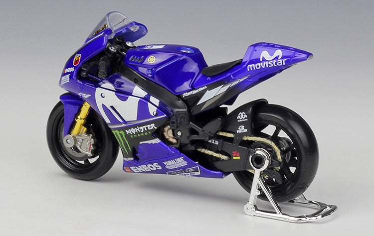 1:18 YAMAHA 2018 Factory Racing Team Motorcycle Model