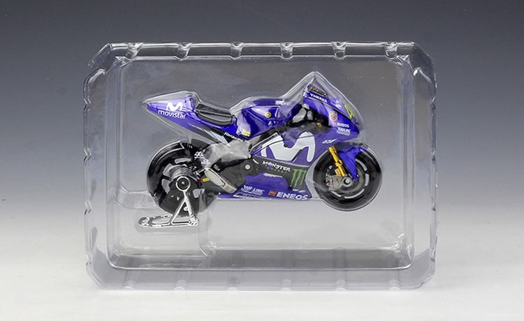 1:18 YAMAHA 2018 Factory Racing Team Motorcycle Model