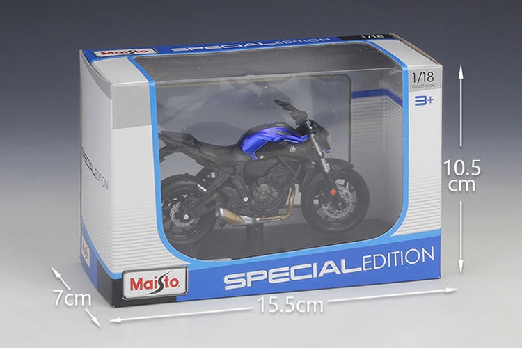 1:18 YAMAHA 2018 MT-07 Motorcycle Model