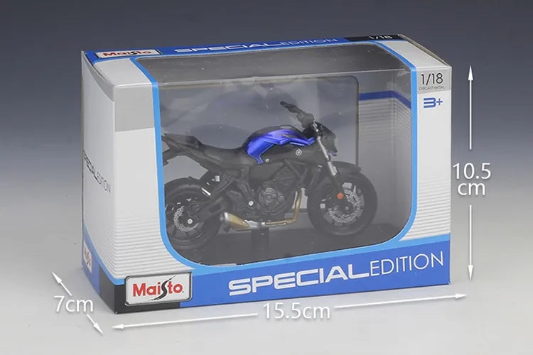 1:18 YAMAHA 2018 MT-07 