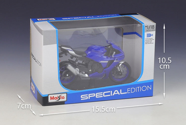 1:18 YAMAHA 2021 YZF-R1 Motorcycle Model