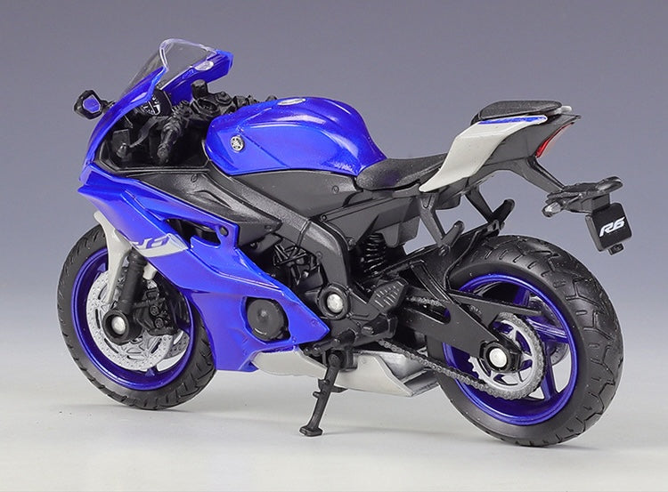 1:18 YAMAHA 2021 YZF-R6 Motorcycle Model