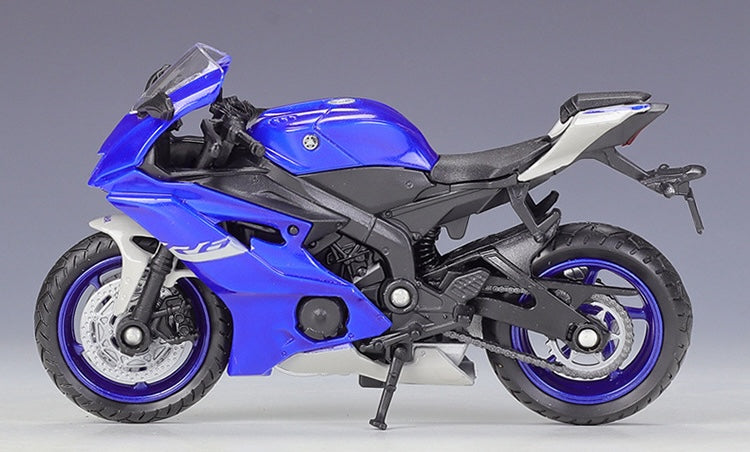 1:18 YAMAHA 2021 YZF-R6 Motorcycle Model