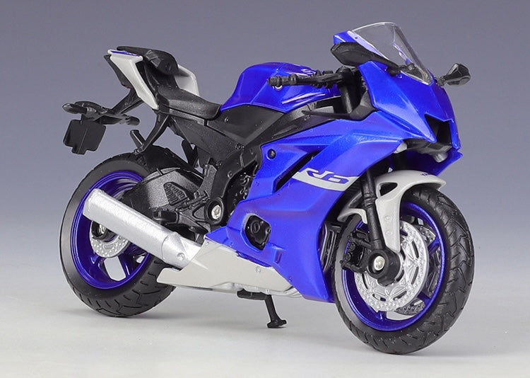 1:18 YAMAHA 2021 YZF-R6 Motorcycle Model