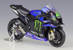 1:18 YAMAHA 2022 Factory Racing Team YR M1 #21 Motorcycle Model