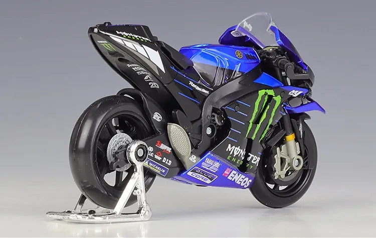 1:18 YAMAHA 2022 Factory Racing Team YR M1 Motorcycle Model