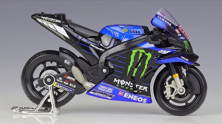 1:18 YAMAHA 2022 Factory Racing Team YR M1 Motorcycle Model