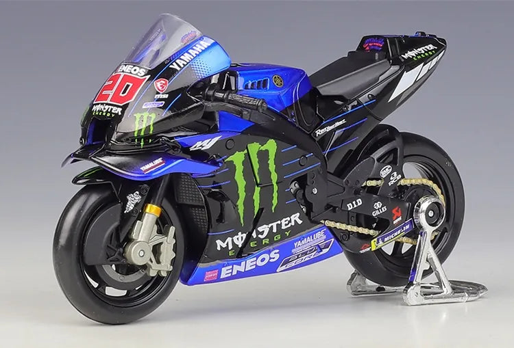 1:18 YAMAHA 2022 Factory Racing Team YR M1 Motorcycle Model