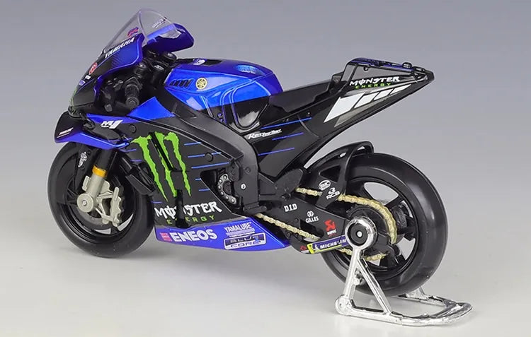 1:18 YAMAHA 2022 Factory Racing Team YR M1 Motorcycle Model