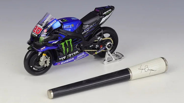 1:18 YAMAHA 2022 Factory Racing Team YR M1 Motorcycle Model