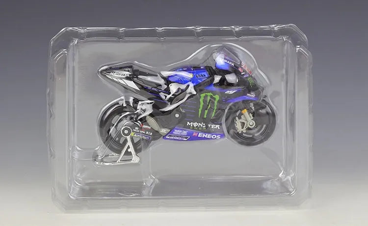 1:18 YAMAHA 2022 Factory Racing Team YR M1 Motorcycle Model