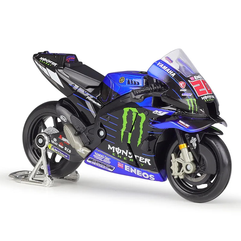 1:18 YAMAHA 2022 Factory Racing Team YR M1 #20 Motorcycle Model