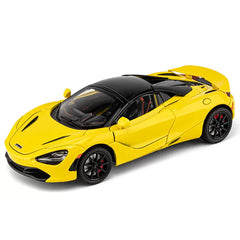 1:32 McLaren 720S Spider Yellow Die Cast Model Car