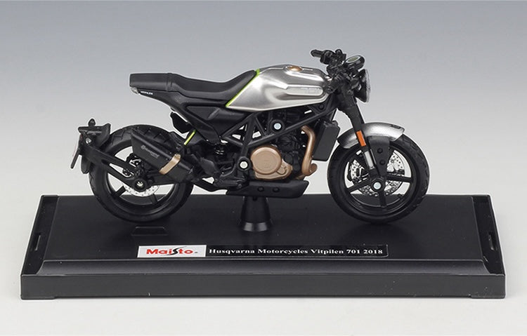 1:18 Husqvarna 2018 vitpilen 701 Motorcycle Model